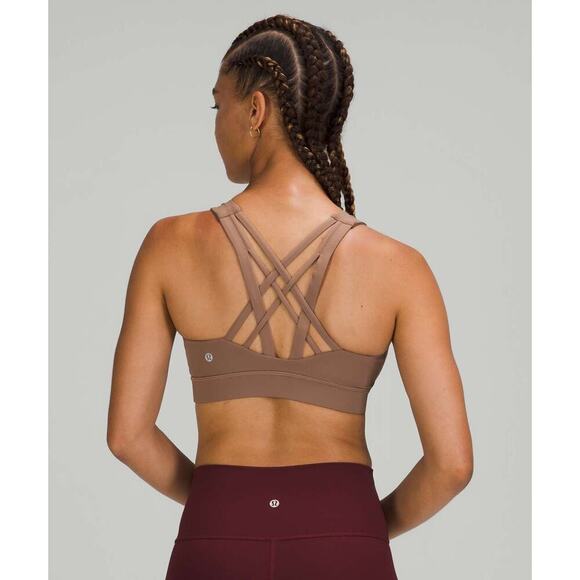 lululemon chocolate brown bra sz 2 - Picture 1 of 6